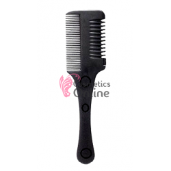 Pieptene brici de filat parul cu maner din plastic Cod 004